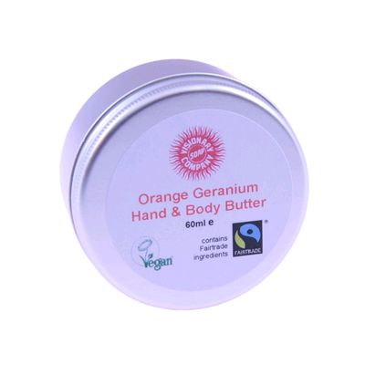 Fair Trade Orange Geranium Hand and Body Butter » £5.95 - Fair Trade Product