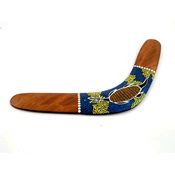 Fair Trade Dot Painted Boomerang » £5.99 - Fair Trade Wooden Carvings
