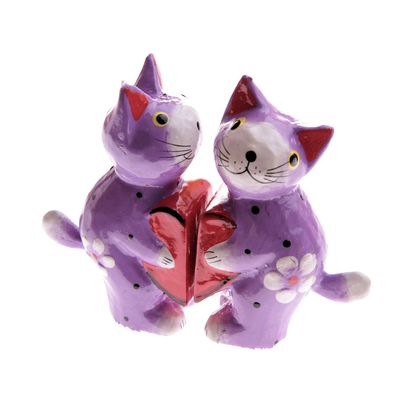 Fair Trade Kissing Cats » £3.99 - Fair Trade Product