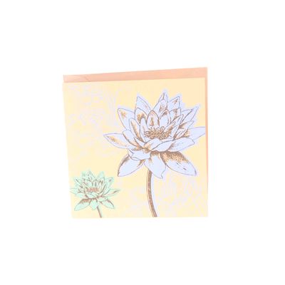 Fair Trade Blue Flower Card » £2.25 - Fair Trade Product