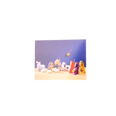Fair Trade Arpillera Nativity  Card » £0.99 - Fair Trade Product