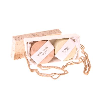 Fair Trade 2 Soap Gift Box - Vanilla and Orange » £6.99 - Fair Trade Product
