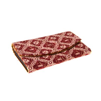 Fair Trade Large Batik Purse - Crimson » £3.99 - Fair Trade Product