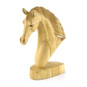 Fair Trade Horse Head Carving » £14.99 - Fair Trade Wooden Carvings
