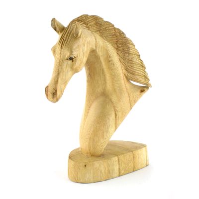 Fair Trade Horse Head Carving » £14.99 - Fair Trade Product