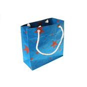 Fair Trade Blue Star Gift Bag - Small » £1.25 - Fair Trade Product