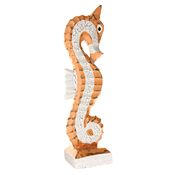 Large Wooden Seahorse