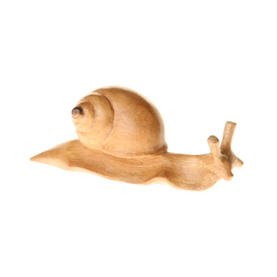 wooden snail